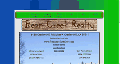 Desktop Screenshot of beancreekrealty.com